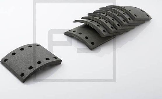 PE Automotive 086.134-00A - Set garnituri de frictiune, frana tambur aaoparts.ro