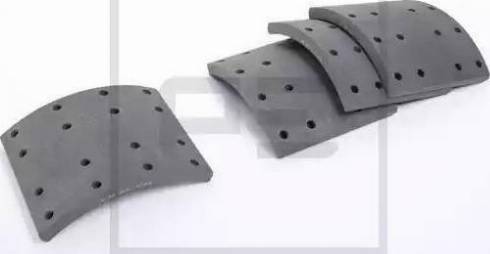 PE Automotive 086.124-20A - Set garnituri de frictiune, frana tambur aaoparts.ro