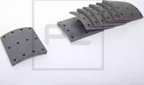 PE Automotive 086.120-10A - Set garnituri de frictiune, frana tambur aaoparts.ro