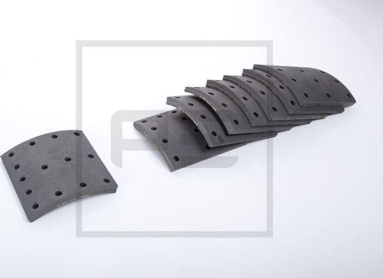 PE Automotive 08617400A - Set garnituri de frictiune, frana tambur aaoparts.ro
