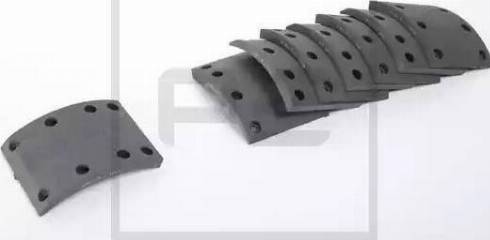 PE Automotive 08617010A - Set garnituri de frictiune, frana tambur aaoparts.ro
