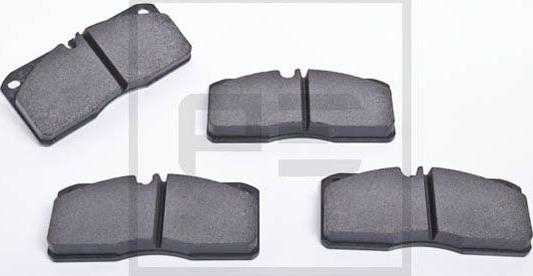 PE Automotive 086.350-00A - Set placute frana,frana disc aaoparts.ro