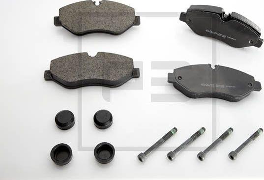 PE Automotive 08632500A - Set placute frana,frana disc aaoparts.ro