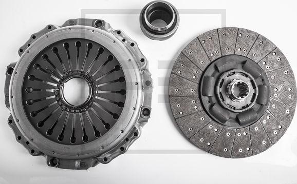 PE Automotive 080.406-00A - Set ambreiaj aaoparts.ro
