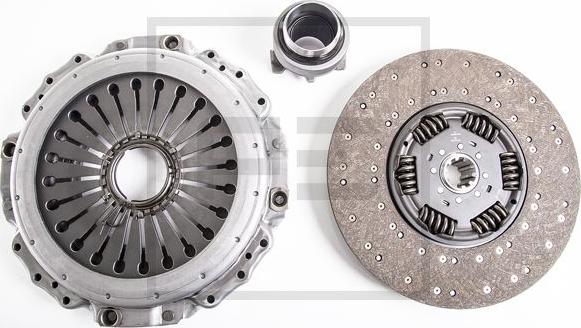PE Automotive 080.408-00A - Set ambreiaj aaoparts.ro
