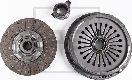 PE Automotive 080.416-00A - Set ambreiaj aaoparts.ro