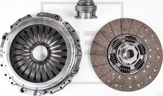 PE Automotive 080.150-00A - Set ambreiaj aaoparts.ro