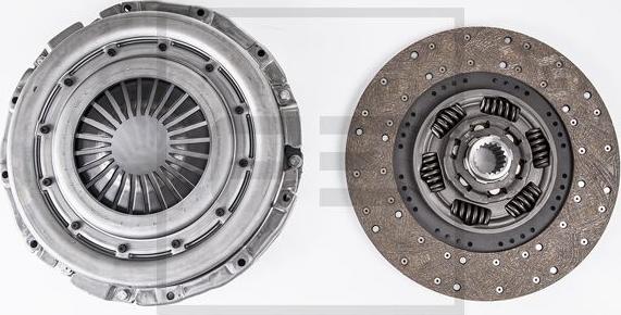 PE Automotive 080.151-00A - Set ambreiaj aaoparts.ro