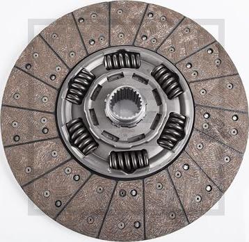 PE Automotive 080.166-00A - Disc ambreiaj aaoparts.ro