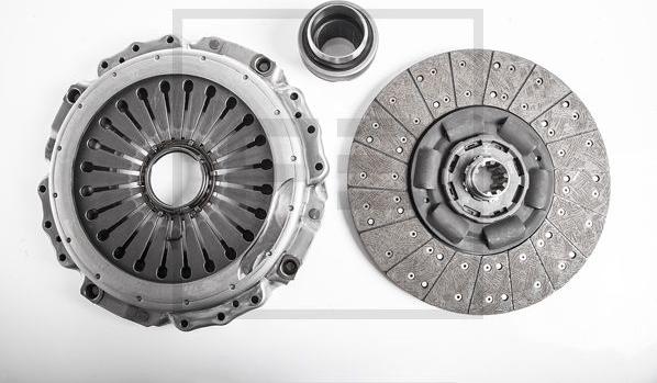 PE Automotive 080.387-00A - Set ambreiaj aaoparts.ro