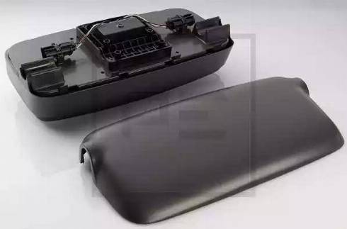 PE Automotive 038.107-00A - Oglinda exterioara, cabina aaoparts.ro