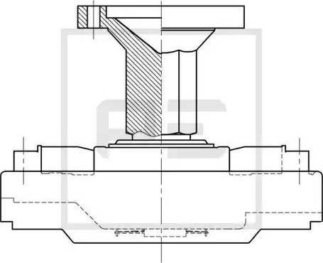 PE Automotive 100.232-00A - Cupla, ventilator radiator aaoparts.ro