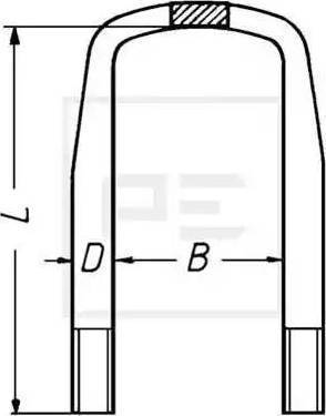 PE Automotive 035.152-00A - Brida arc aaoparts.ro