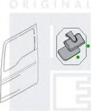 PE Automotive 2141-08683-0463-01 - Oglinda rampa aaoparts.ro