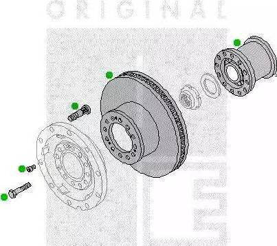 PE Automotive 2313-08663-0272-01 - Butuc roata aaoparts.ro