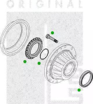 PE Automotive 2313-07448-0269-01 - Butuc roata aaoparts.ro