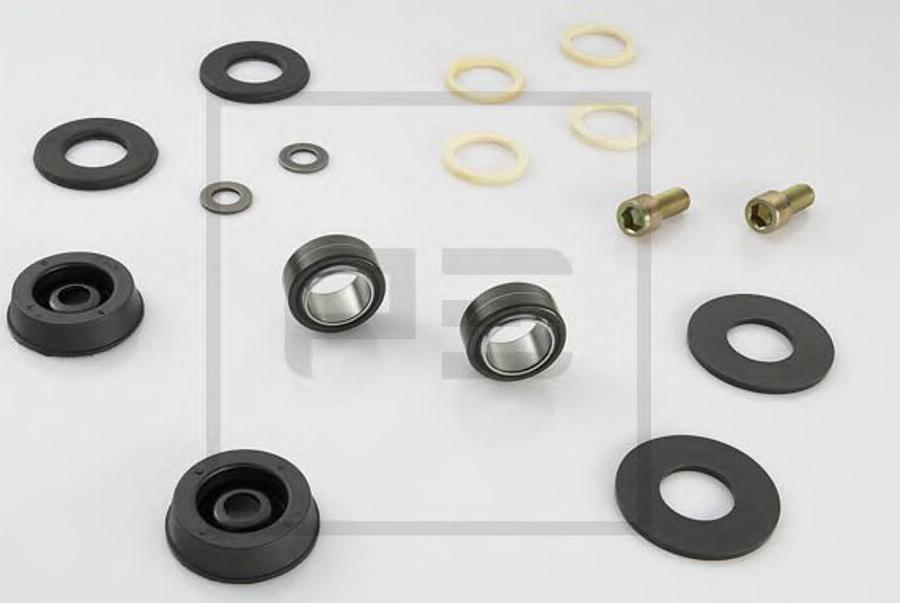 PE Automotive 030.140-00A - Set reparatie, lagare cabina sofer aaoparts.ro