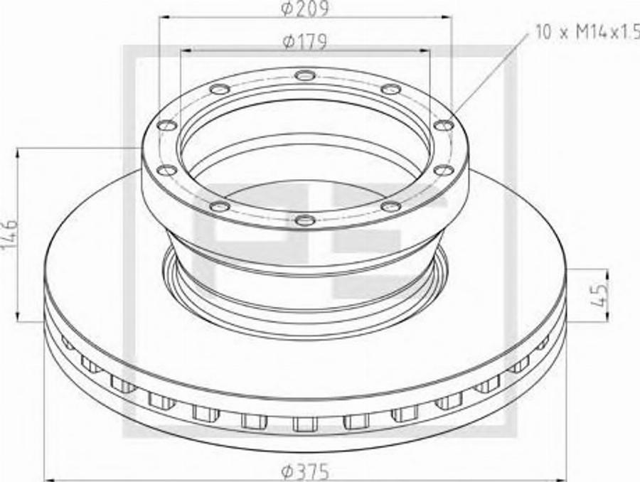 PETERS 106.205-00A - --- aaoparts.ro