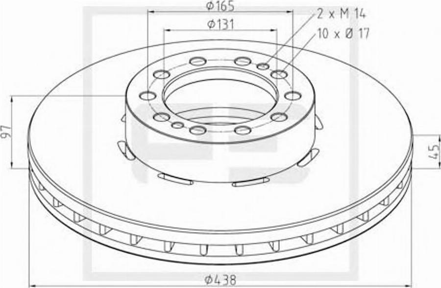 PETERS 256.010-00A -  aaoparts.ro