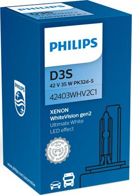 PHILIPS 42403WHV2C1 - Bec, far faza lunga aaoparts.ro