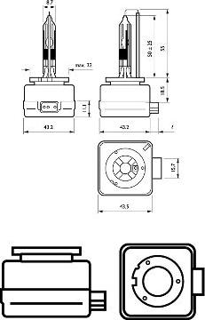 PHILIPS 85409VIC1 - Bec, far faza lunga aaoparts.ro