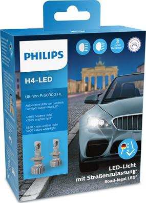 PHILIPS 11342U6000X2 - Bec, far faza lunga aaoparts.ro