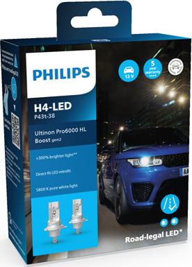 PHILIPS 11342U60B2X2 - Bec, far faza lunga aaoparts.ro