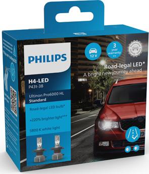 PHILIPS 11342U60SX2 - Bec, far faza lunga aaoparts.ro