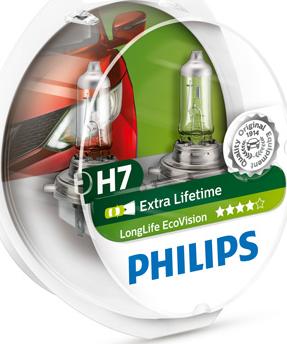 PHILIPS 12972LLECOS2 - Bec, far faza lunga aaoparts.ro