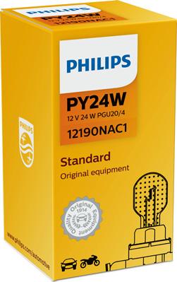 PHILIPS 12190NAC1 - Bec, semnalizator aaoparts.ro