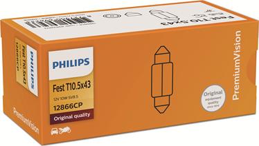 PHILIPS 12866CP - Bec, iluminare numar circulatie aaoparts.ro