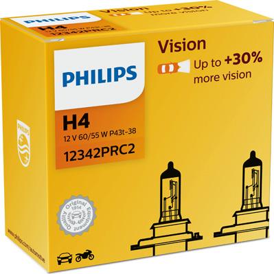 PHILIPS 12342PRC2 - Bec, far faza lunga aaoparts.ro