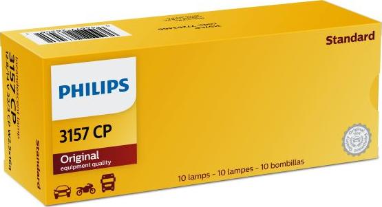 PHILIPS 3157CP - Bec, semnalizator aaoparts.ro