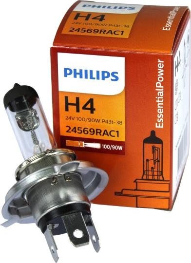 PHILIPS 24569RAC1 - Bec, far faza lunga aaoparts.ro