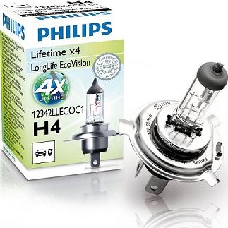 PHILIPS 12342LLECO - Bec, far faza lunga aaoparts.ro