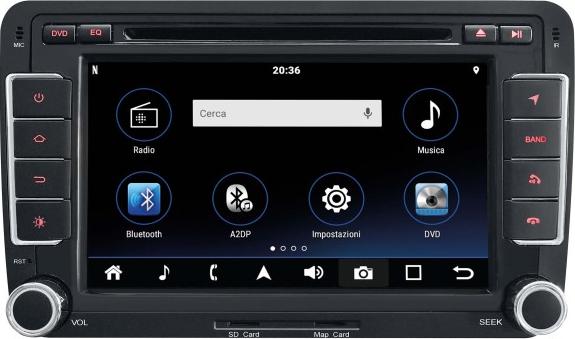 PHONOCAR VM117DE - Combinatie radio / sistem navigatie aaoparts.ro