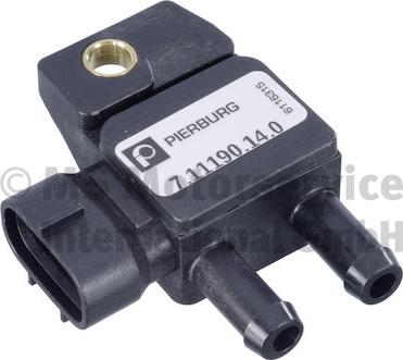 Pierburg 7.11190.14.0 - Senzor, presiune gaze evacuare aaoparts.ro