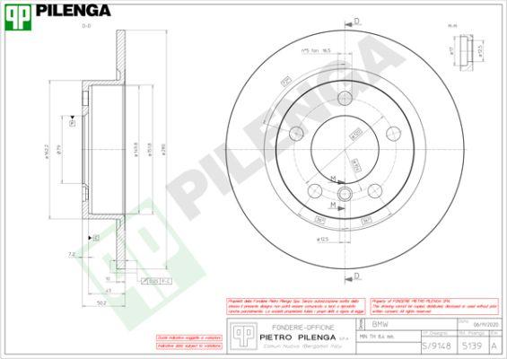 Pilenga 5139 - Disc frana aaoparts.ro