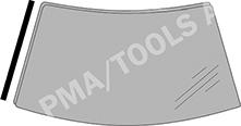 PMA  255048133 - Elemente decorative / protectie, parbriz aaoparts.ro