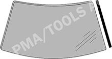 PMA  255048134 - Elemente decorative / protectie, parbriz aaoparts.ro