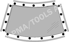 PMA  302138141 - Clema fixare, geam aaoparts.ro