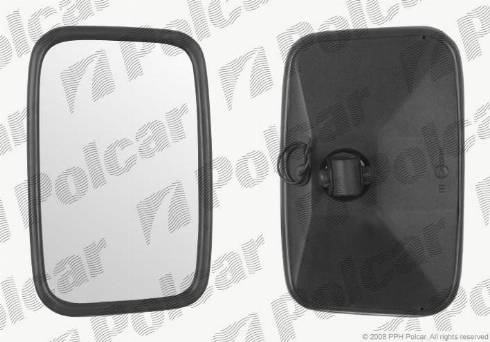 Polcar 5061512E - Oglinda exterioara aaoparts.ro