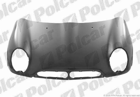Polcar 510103 - Capota motor aaoparts.ro