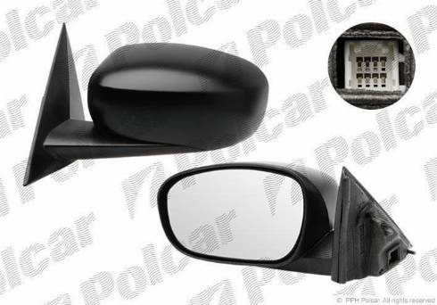 Polcar 243152 - Oglinda exterioara aaoparts.ro