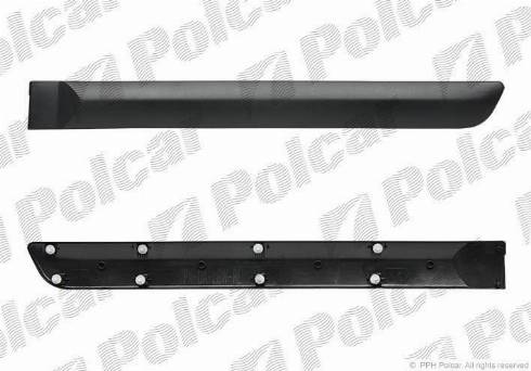 Polcar 28000041 - Elemente decorative / protectie, portiera aaoparts.ro