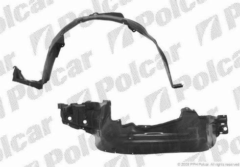 Polcar 2734FL-1 - Carenaj,cpasaj roata aaoparts.ro