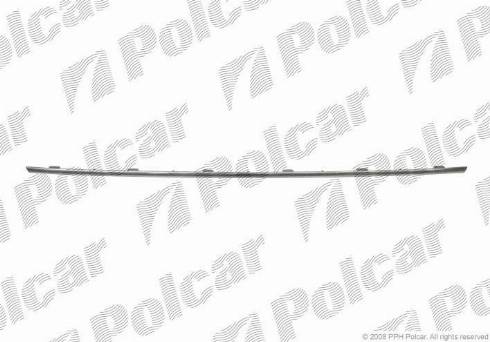 Polcar 742505-3 - Banda de protectie, grila radiator aaoparts.ro