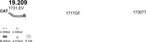 Polmo POLMO05807 - Sistem de esapament aaoparts.ro