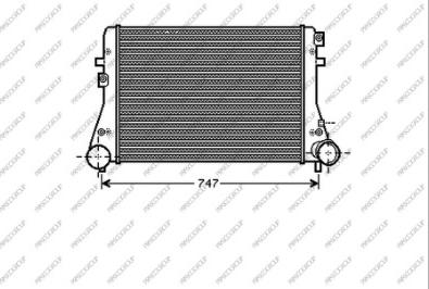 Prasco AD322N002 - Intercooler, compresor aaoparts.ro