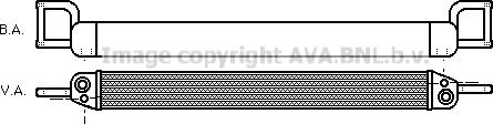 Prasco AI3071 - Radiator ulei, ulei motor aaoparts.ro